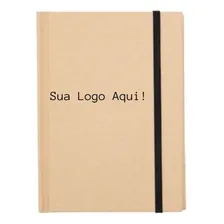 20 Caderneta Moleskine Desenho Eco Personalizado 10x14 Cor Kraft Foto mini 1