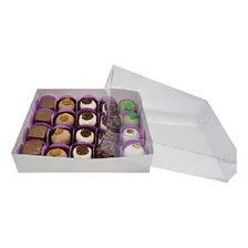 20 Caixas P/20 Brigadeiros Gourmet/doce/bombom 19x16x4 Foto mini 3