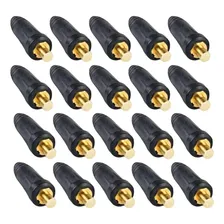 20 Conector Plug Engate Rapido Macho 13mm Maquina Solda Foto mini 1