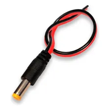 20 Conector Rabicho P4 Macho + 20 Rabicho P4 Femea Cftv Led Foto mini  2