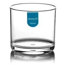 20 Copos De Whisky 320 AcrÃlico Transparente Foto mini 1