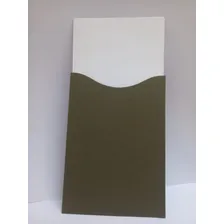 20 Envelopes Luva Convites Color Plus 180g E Off White 15x21 Cor Terracota Luva Vertical Foto mini 2