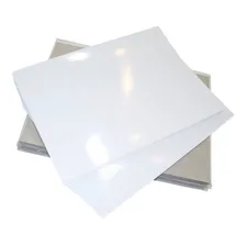 20 Folhas Papel Fotografico A3 180g Branco Brilhante Glossy Foto mini 1