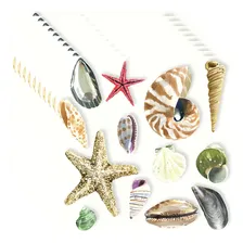 20 Guardanapos Para Decoupage Ambiente Shells Foto mini  2