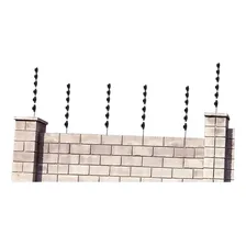 20 Haste Vareta Cerca Elétrica Residencial Alumínio 75 Cm Cor Preto Foto mini 2