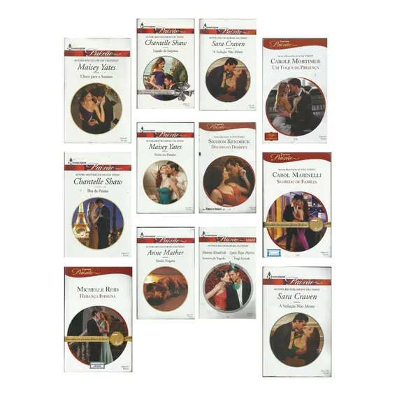 20 Livros Romance Harlequin Novos Jessica Paixão Históricos Foto 1