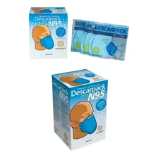 20 Mascara N95/pff2 Azul - Descarpack Foto mini 1