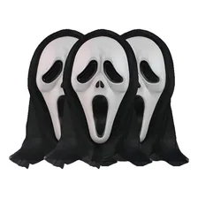 20 Máscara Pânico Capuz Fantasia Halloween Carnaval Atacado Foto  mini 1