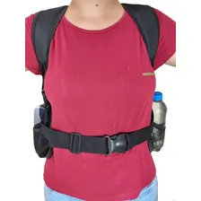 20 Mochilas Pirulito Com 2 Placas Cada Cor Preto Foto mini  3