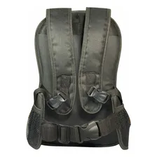 20 Mochilas Pirulito Com 2 Placas Cada Cor Preto Foto  mini 1