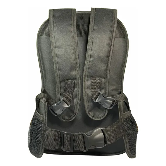 20 Mochilas Pirulito Com 2 Placas Cada Cor Preto Foto 1