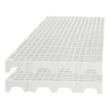 20 Palete Pallet Piso Estrado Plastico Reforçado Branco Foto mini  2
