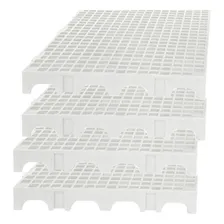 20 Palete Pallet Piso Estrado Plastico Reforçado Branco Foto mini  3