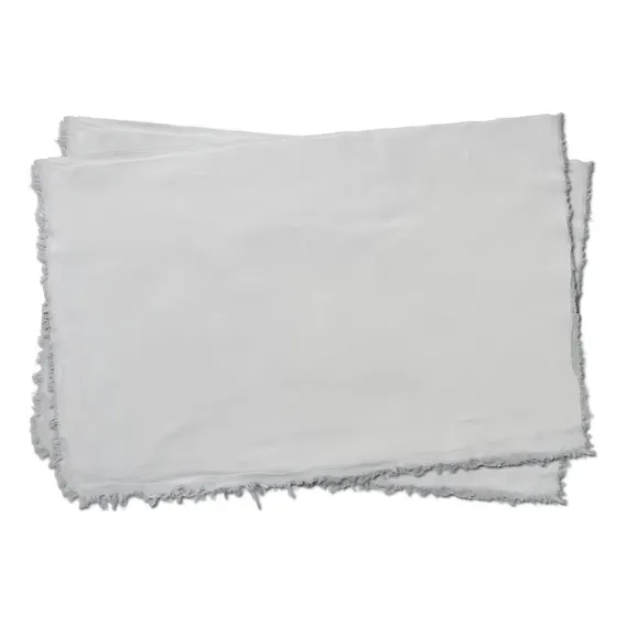 20 Pano P/ Limpeza Alvejado Grande - 40x60 Cor Branco Foto 1