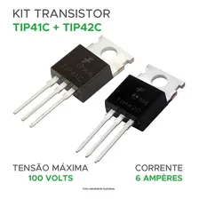 20 Pares De Transistor Tip41c = Tip 41c + Tip42c = Tip42c Foto mini  3