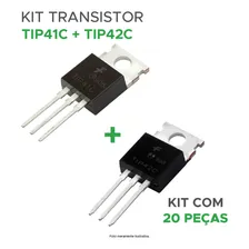 20 Pares De Transistor Tip41c = Tip 41c + Tip42c = Tip42c Foto mini  2