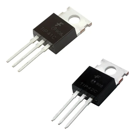 20 Pares De Transistor Tip41c = Tip 41c + Tip42c = Tip42c Foto 1