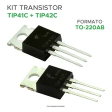 20 Pares De Transistor Tip41c = Tip 41c + Tip42c = Tip42c Foto mini 4