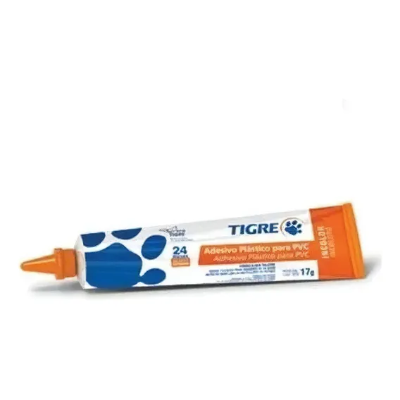 20 Pç Adesivo 17 Gr Bisnaga Incolor Tigre Foto 1