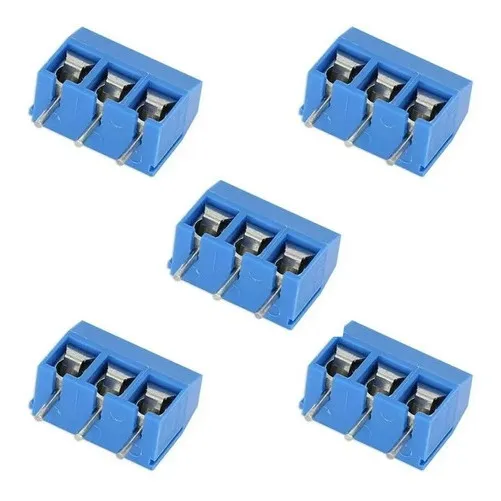 20 Peças Conector Borne Kre Kf301 3p 3 Vias/ Foto 1