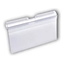 20 Porta Etiqueta Gancho 7,5x4,5cm Crist Supermercado Cor Transparente Foto mini 2