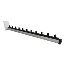 20 Rt Arara Cabideiro Para Painel Canaletado Reto Roupas Cor Branco Foto mini 1