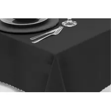 20 Toalhas Mesa Oxford Retangular Lisa 1,40x2,10m Cozzilar Cor Preto Liso Foto mini  3