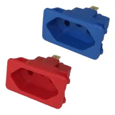 20 Tomada Embutir Fêmea 3 Pinos Tpa2-3 Painel Vermelho Azul Cor 10 Tomada Azul 10a + 10 Tomada Vermelha 20a Foto mini 1