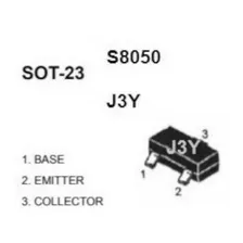 20 Transistor J3y S8050 Smd Sot23 Com 20pç Foto mini  3