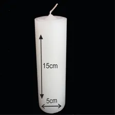 20 Velas Votivas De 7 Dias Branca Foto mini 3