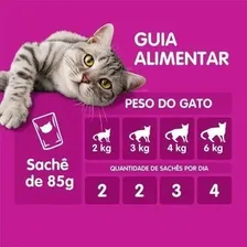 20 Whiskas Sachê Gatos Filhotes - Carne Ao Molho - 85g Foto mini  2