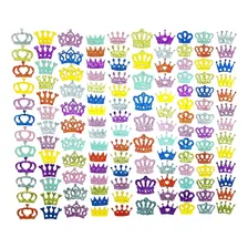 200 Adesivos Coroa Pet Piercings Cães E Gatos Pet Shop Fêmea Foto mini  2