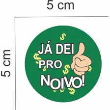 200 Adesivos Corte Da Gravata Casamento Modelos Variados 5cm Foto mini 4