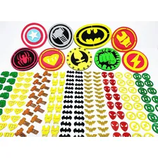 200 Adesivos Pet Piercings Eva Super Her贸is Pet Shop Adesivo Pet Shop Super Heroi Foto mini 1