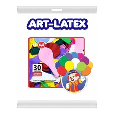 200 Balão Bexiga Lisa Número 6,5 - Artlatex A Melhor Cor Sortido Liso Foto  mini 1