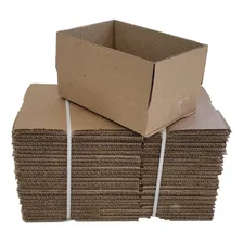 200 Caixas De Papelão 16x11x3 Correio Sedex Pac Cor Marrom-claro Foto mini 4