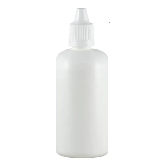 200 Conta Gotas 30ml - Frasco Gotejador C. Tampa Lacre Cor Branco Foto 1