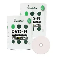 200 Dvd-r Printable Smartbuy 4.7gb 120 Minutos Pack 50 Pç Foto mini 1