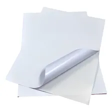 200 Folhas Papel Fotográfico Glossy 115g Adesivo Prova Dagua Cor Branco Foto mini 3