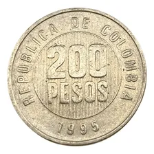 200 Pesos -moeda De Col么mbia Foto mini 2