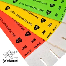 200 Pulseiras Nylon Personalizada Festa Evento . Premium Foto mini  3