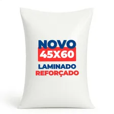 200 Sacos De Ráfia 45x60 Laminado Areia Entulho Grão Cor Branco Foto mini 1