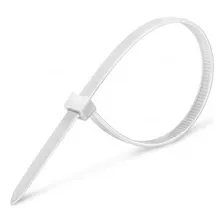 200 Un Cinta Abraçadeira Nylon 200mm X 4,8mm Branca Foto mini 2