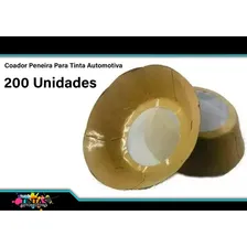 200 Unidades Coador Peneira Tinta Automotiva Descartavel Foto mini  3