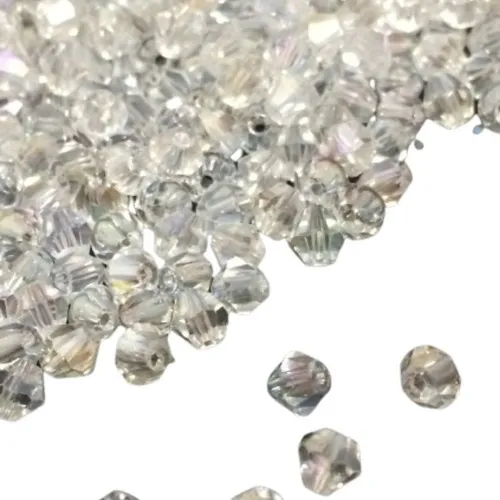 2000 Pedras Cristais 4mm Branca Efeito Boreal Vestidos Noiva Foto 1