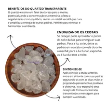 200g De Pedra Rolada De Cristal Quartzo Transparente Natural Foto mini 3