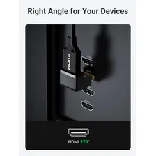 20110 Ugreen Adaptador 270º Hdmi Up Foto mini 4