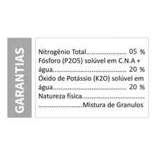 20kg Adubo Fertilizante Para Frutase Flores Npk Granulado 05-20-20 Foto mini 2