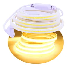 20mts Mangueira Fita Led Cob Ip67 280leds 18w Por Metro Cor Da Luz Branco Quente 3000k Tensão De Operação Escolher 220v Foto mini 1