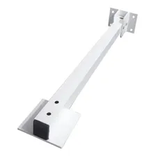 20pcs Suporte Sensor Barreira Infra Alumínio Câmera 1mt Cftv Cor Branco Foto mini  3